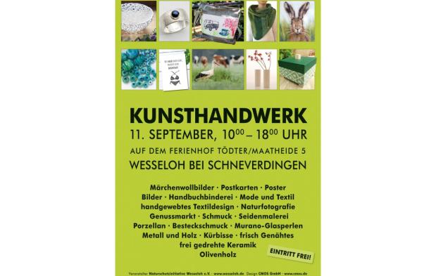 Ausflugstipp - Kunsthandwerk in Wesseloh am 11.9.22