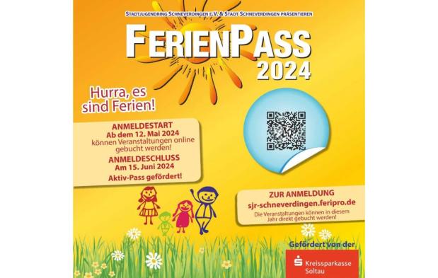 Wir sind wieder dabei: Ferienpass 2024