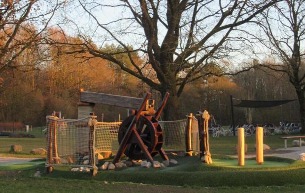 Wunderbare Abendstimmung zum Frühlingsanfang